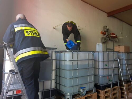 płyn do dezynfekcji, pandemia koronawirusa, Maciej Święcichowski, zarekwirowany alkohol