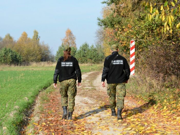 straż graniczna, pola po dwóch stronach granicy, pandemia koronawirusa