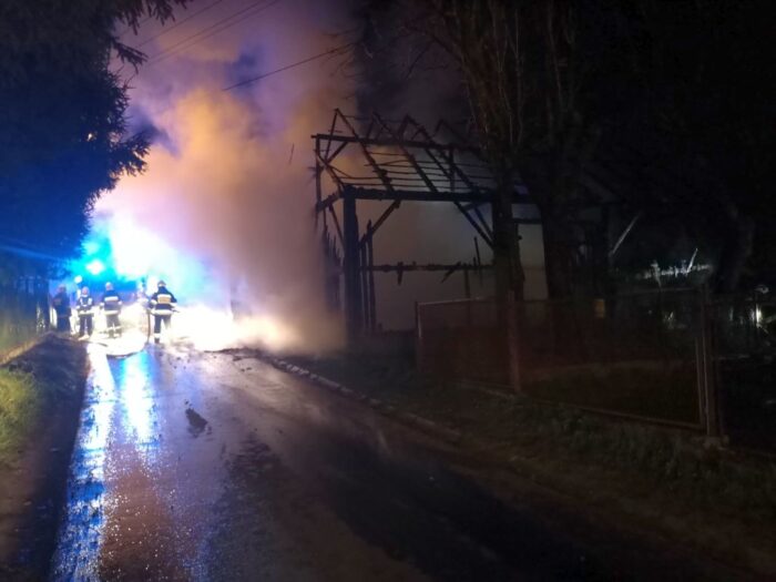 pożary w gospodarstwach, podpalenia, Krośnice, powiat milicki