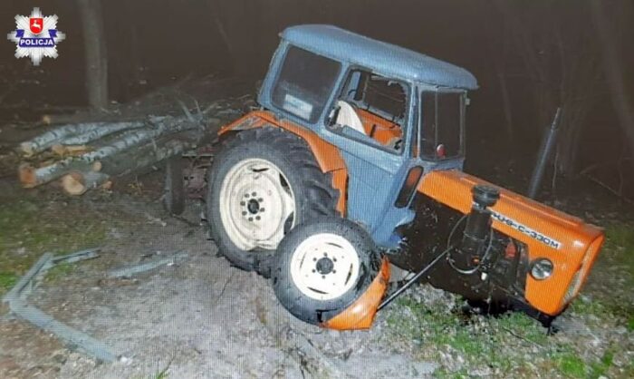 wypadki z udziałem ciągników rolniczych, pijani traktorzyści, gmina Kazimierz Dolny, powiat puławski, paweł noga