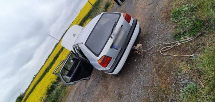 kradzież ogrodzenia, powiat zgorzelecki, KPP Zgorzelec