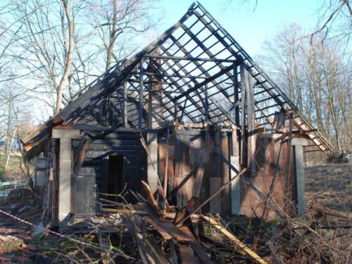 gmina haczów, podpalenia łąk, pustostany, kpp w brzozowie