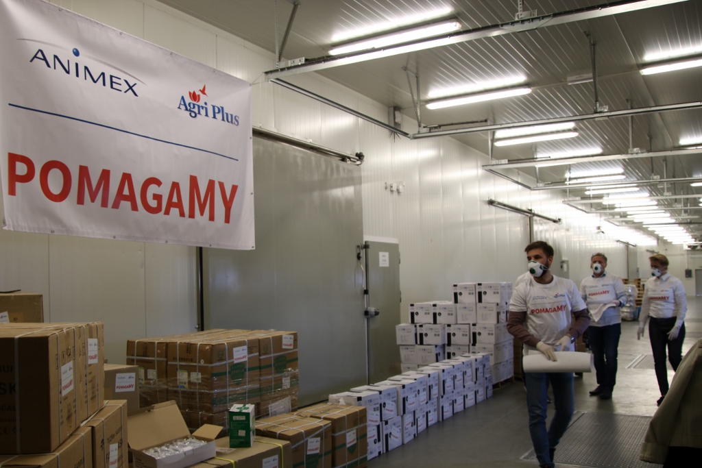 Animex, Agri Plus, koronawirus, maseczki, rękawiczki, gogle, szpitale, placówki medyczne
