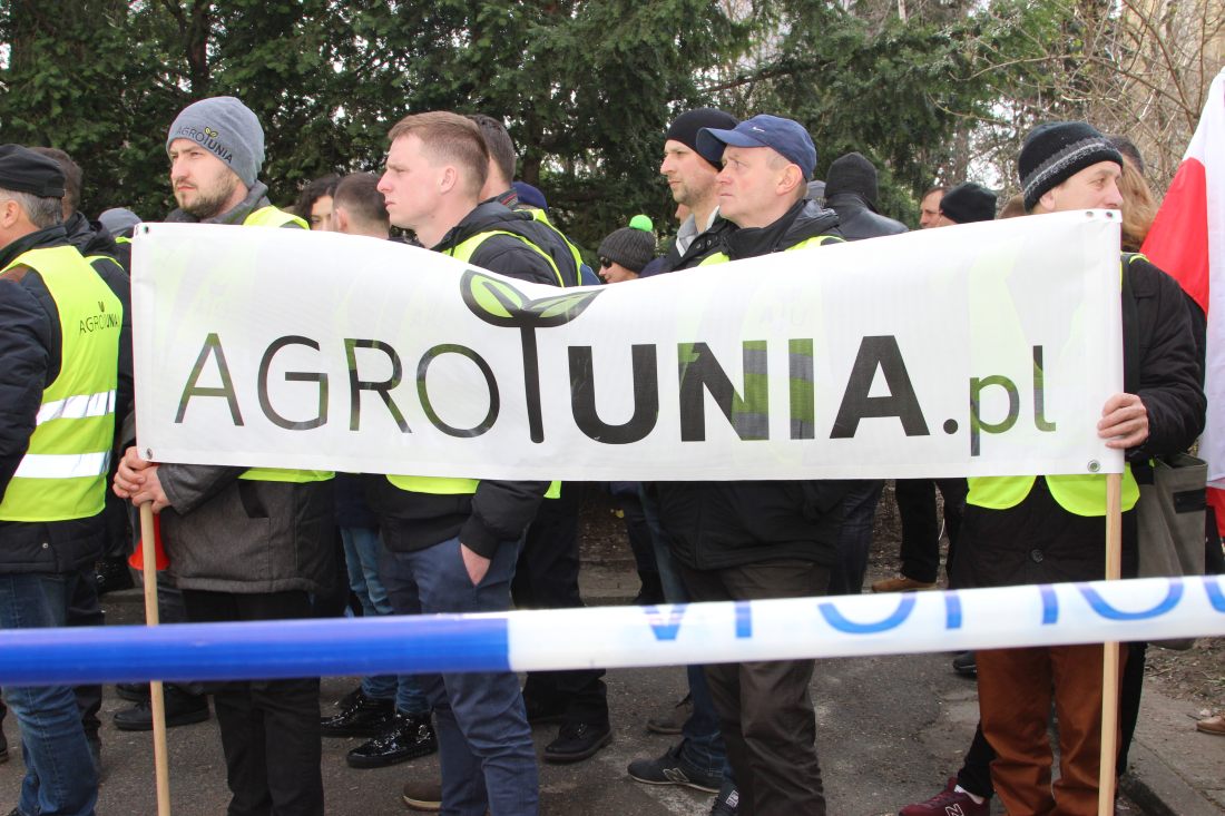 protest agrounia, michał kołodziejczak, protest