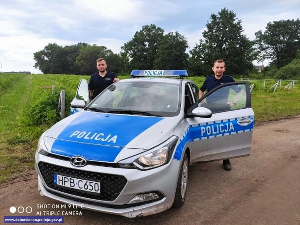 Strzeszów, powiat trzebnicki, Przemysław Ratajczyk, uderzenie pioruna na polu