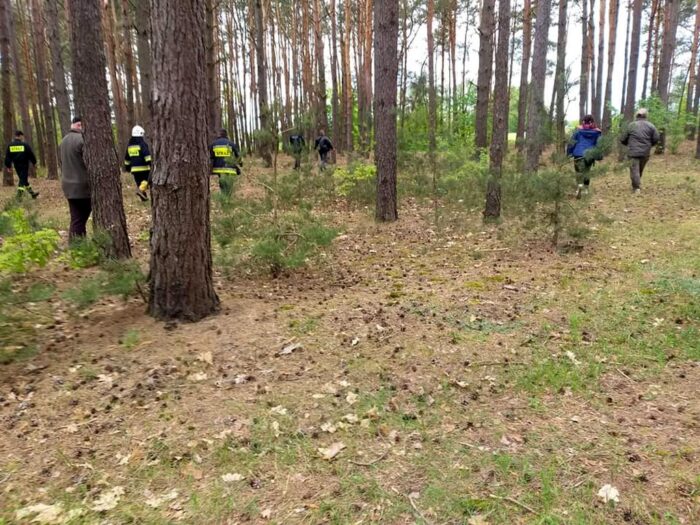 Burzec, powiat łukowski, ciało dziecka w stawie, KPP Łuków