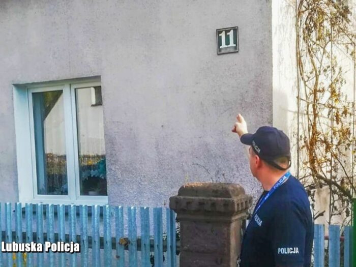 mandat, policja, apel o oznakowanie posesji