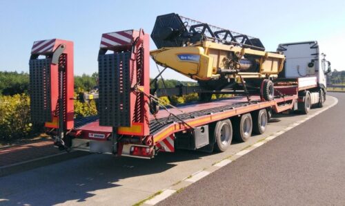 transport maszyn rolniczych, droga s5, inspekcja transportu drogowego