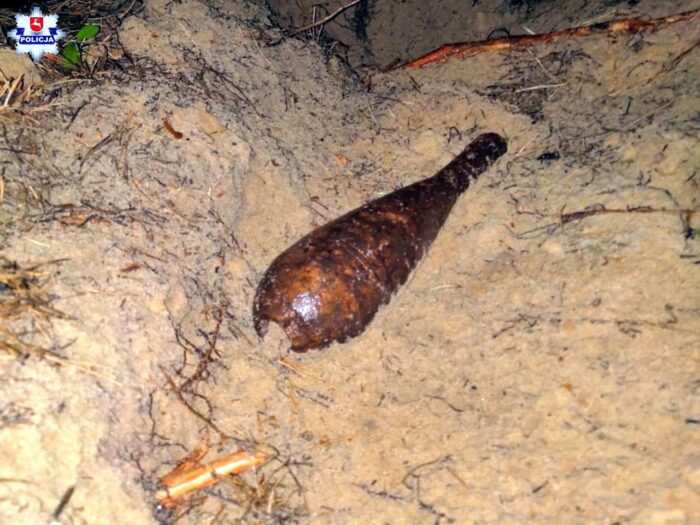 niewybuchy, gmina ułęż, Radosław Żmuda, pocisk moździerzowy