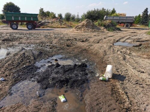 wypalanie odpadów w gospodarstwie, powiat kościański, Dawid Kryś