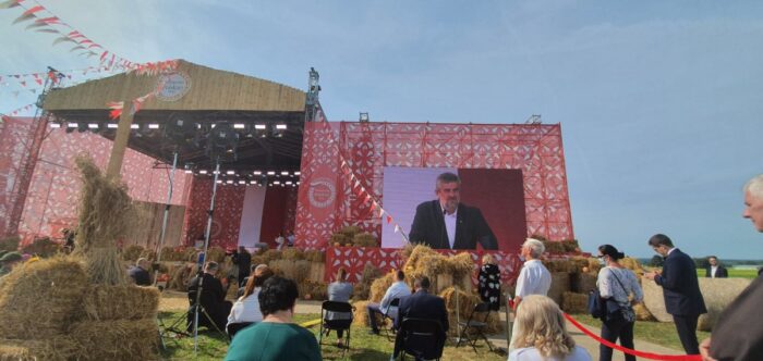 iii ogólnopolskie święto wdzięczni polskiej wsi, ardanowski w bralinie, żniwa