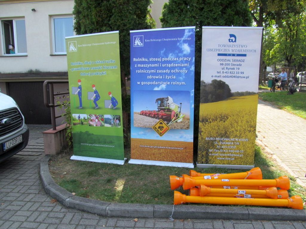Wymiana osłon wałów przegubowo-teleskopowych, wypadki w rolnictwie, KRUS