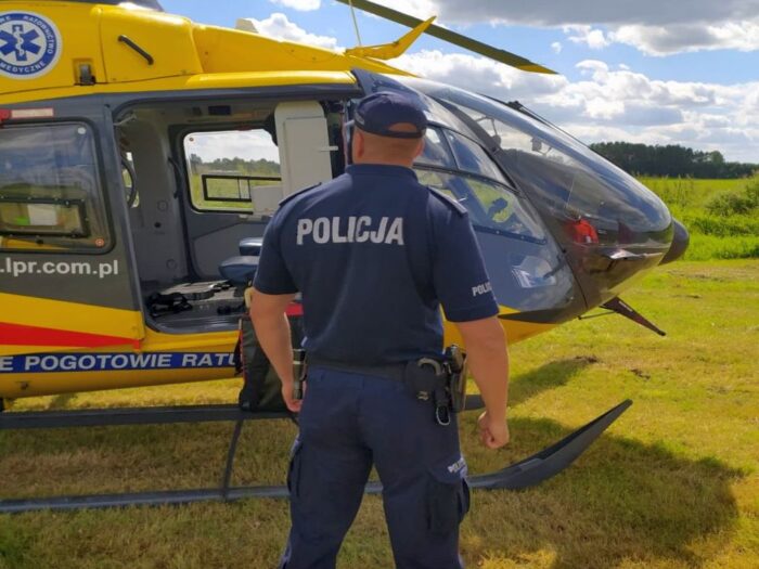 wypadki w gospodarstwach, Jasienin Duży, powiat brzeziński