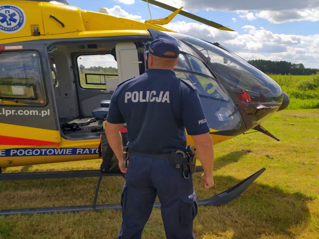 wypadki w gospodarstwach, Jasienin Duży, powiat brzeziński