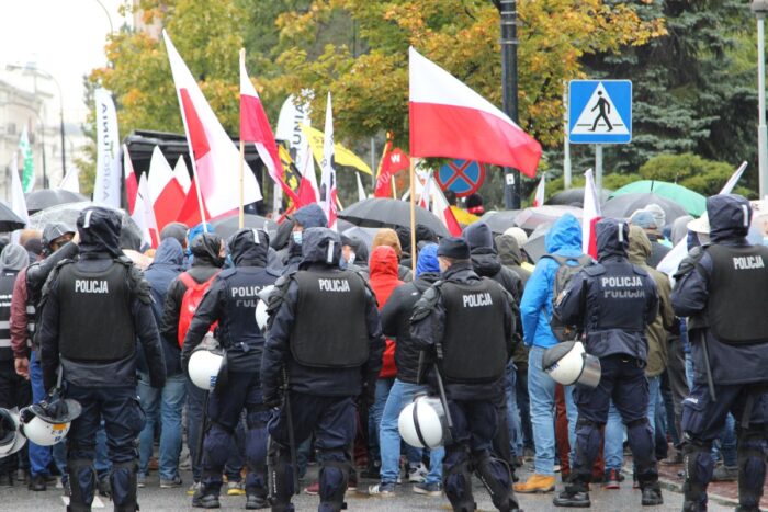 protest, Sejm, zakupy, handlowcy, podatek handlowy, rząd, PiS, pieniądze, praca