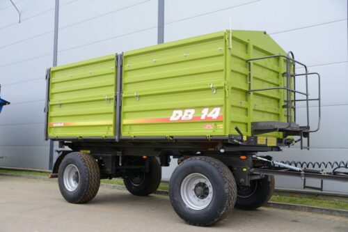 Przyczepy Metaltechu z zawieszeniem pnumatycznym