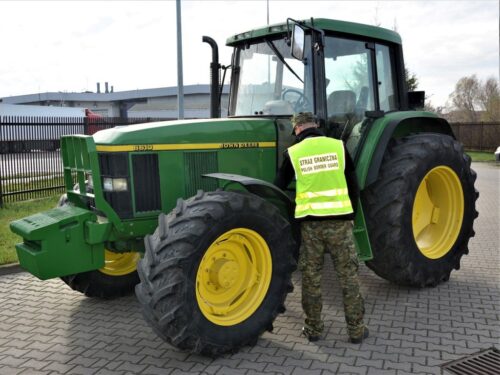 straż graniczna, nosg, kradzież ciągnika john deere