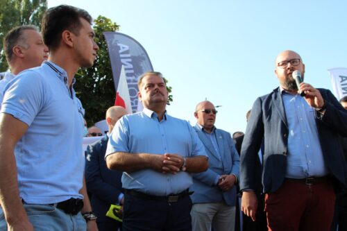 Sławomir Izdebski, OPZZRiOR, protesty rolników, piątka dla zwierząt