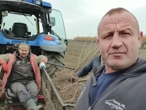 mariusz pudzianowski, sadownictwo, rolnictwo, łódzkie, pudzian