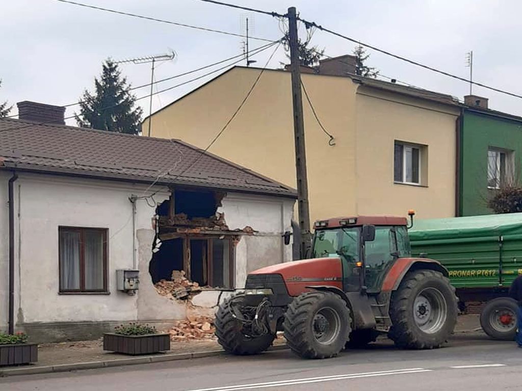 wypadki z udziałem ciągników rolniczych, wypadki na drogach, powiat namysłowski, lubraniec, powiat włocławski