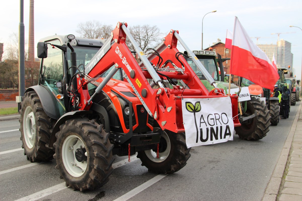strajk rolników, protest rolników, agrounia, michał kołodziejczak