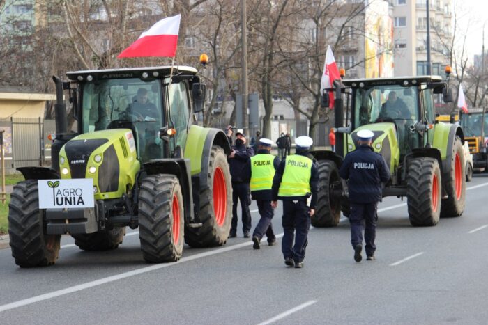 strajk rolników, protest rolników, agrounia, michał kołodziejczak