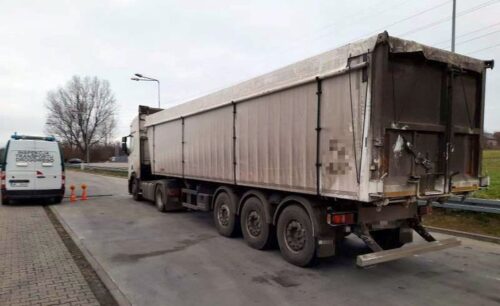 transport kukurydzy, Młodocin Mniejszy, powiat radomski, Inspekcja Transportu Drogowego