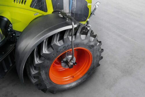 Claas system pompowania opon