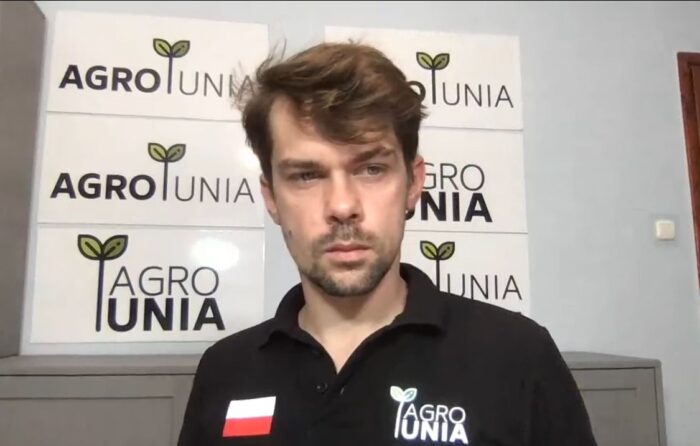 Michał Kołodziejczak, agrounia, protest rolników, pandemia koronawirusa