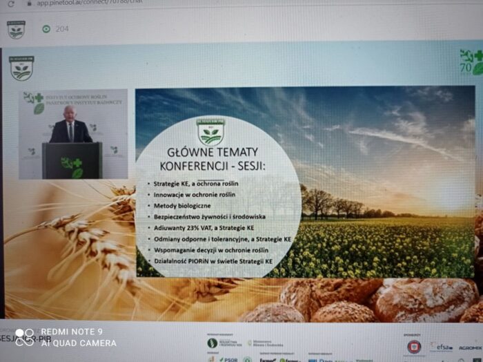 61. Sesja Naukowa IOR-PIB, Konferencja Ochrony Roślin, IOR-PIB, Marek Mrówczyński, ochrona roślin