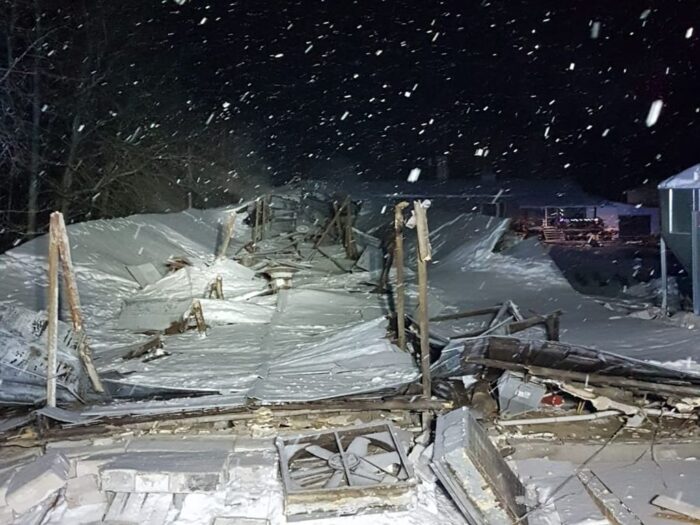 zawalony kurnik, zabiele, kolno, Tomasz Sielawa