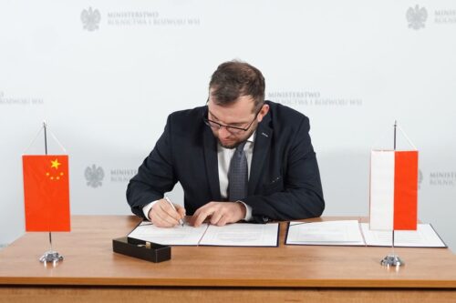 Grzegorz Puda, eksport do chin, mąka, produkty mleczne