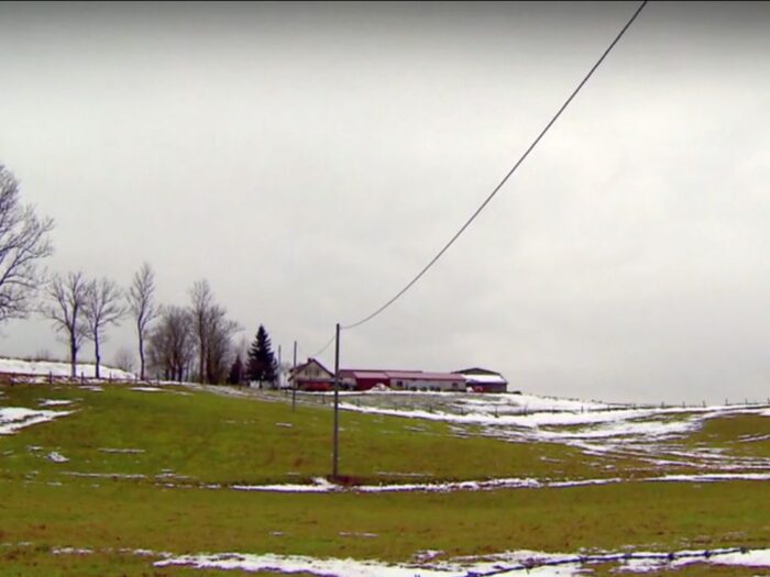 słupy energetyczne na polach, firmy energetyczne, Rafał Prokopczyk