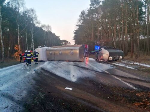wypadek mleczarki, Jaracz, powiat obornicki, Leszek Walczak