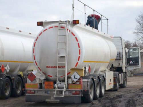 transport oleju palmowego, przejście graniczne w Trzebini, system SENT, Krajowa Administracja Skarbowa