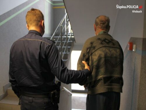 atak rolnika na policjantów, gmina Popów, KPP w Kłobucku