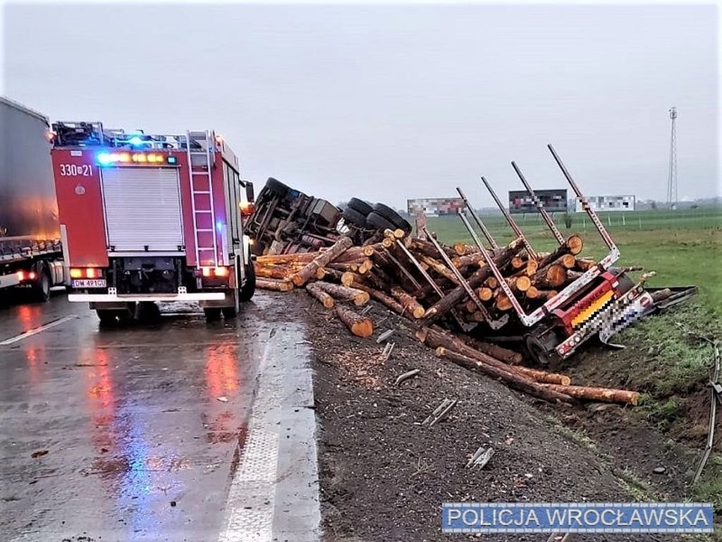 autostrada a4, transport drewna, Łukasz Dutkowiak