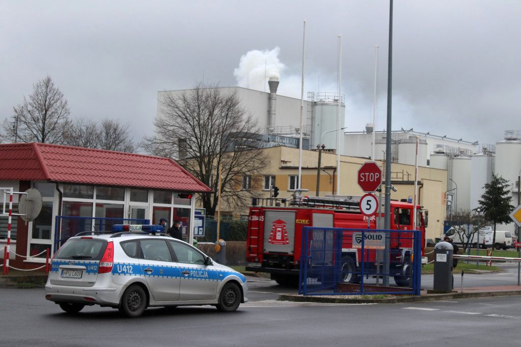 Spółdzielnia Mleczarska w Gostyniu, pożar w mleczarni, Marcin Nyczka, KP PSP Gostyń