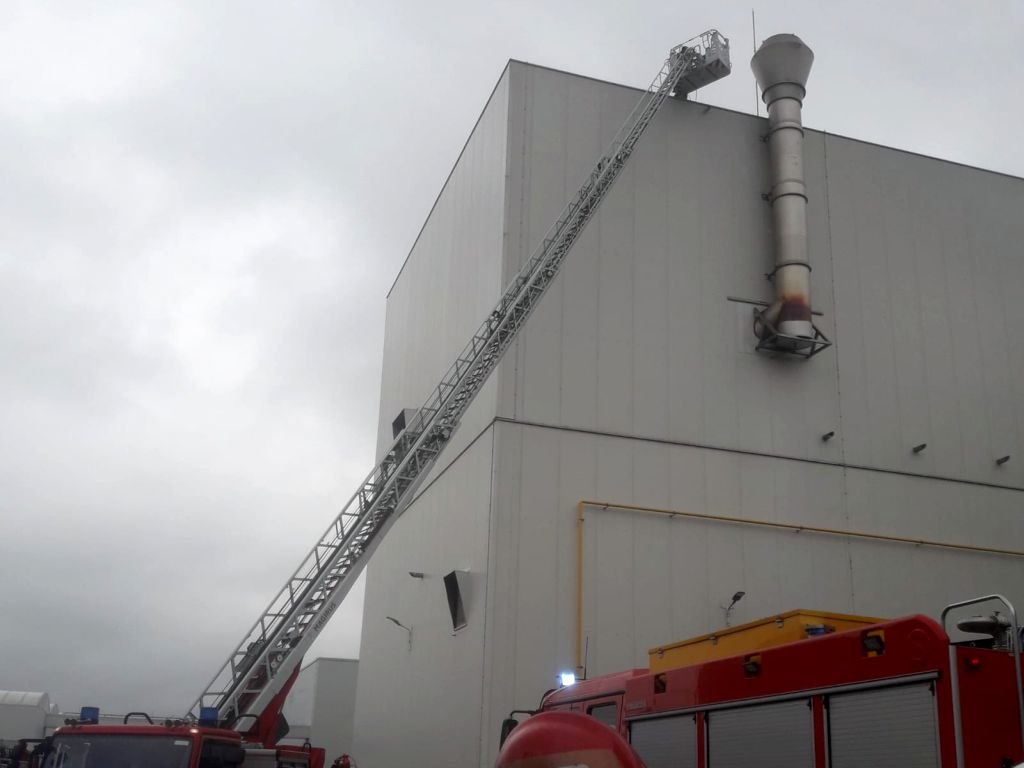 Spółdzielnia Mleczarska w Gostyniu, pożar w mleczarni, Marcin Nyczka, KP PSP Gostyń