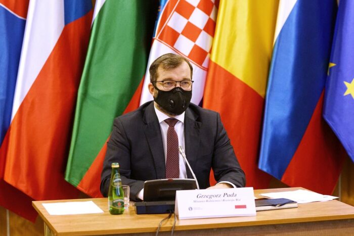 Grzegorz Puda, strategia od pola do stołu, grupa Wyszehradzka