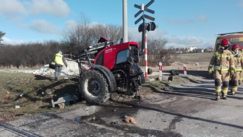 wypadki z udziałem ciągników rolniczych, wypadki na przejazdach kolejowych, Rejowiec Fabryczny, Ewa Czyż