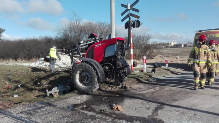wypadki z udziałem ciągników rolniczych, wypadki na przejazdach kolejowych, Rejowiec Fabryczny, Ewa Czyż