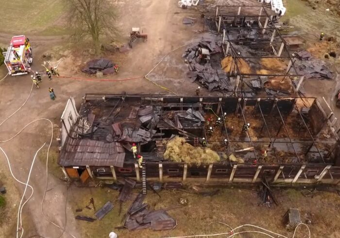 pożary w gospodarstwach, Damian Żukrowski, Perzyny, Zacisze