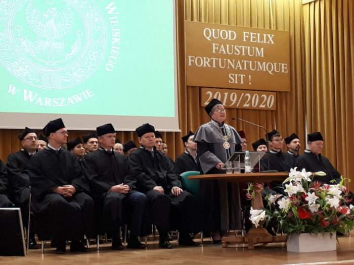 Irena Suwara, WRiB, inauguracja roku akademickiego