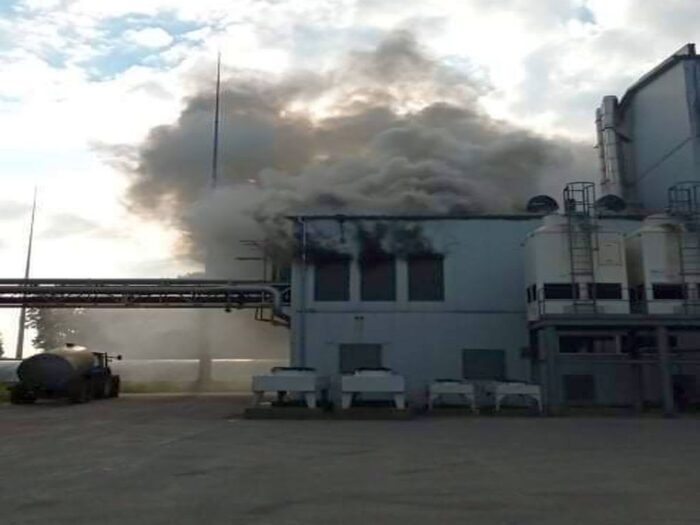 pożar biogazowni, Piaszczyna, powiat bytowski, Krzysztof Rychter