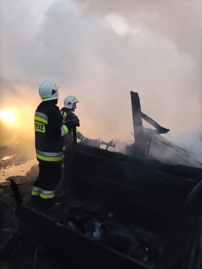 pożar stodoły, Bronkowice, gmina Pawłów, Marcin Nyga