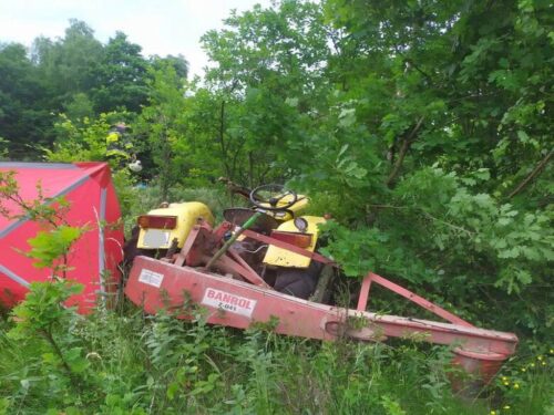 ciągniki przygniotły mężczyzn, Nidzica, Rudnik, Wujskie