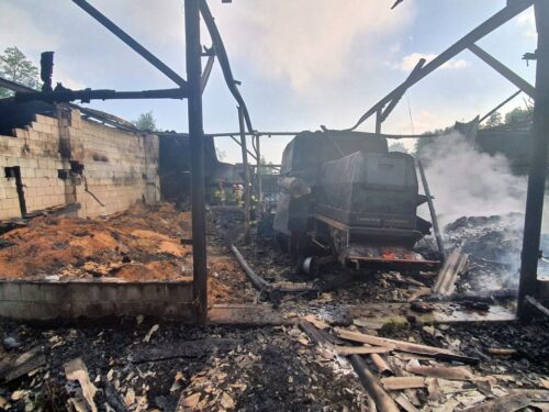 pozary w gospodarstwach, Dziewiątle, Damian Stankiewicz, Prząsław, Kraszewice