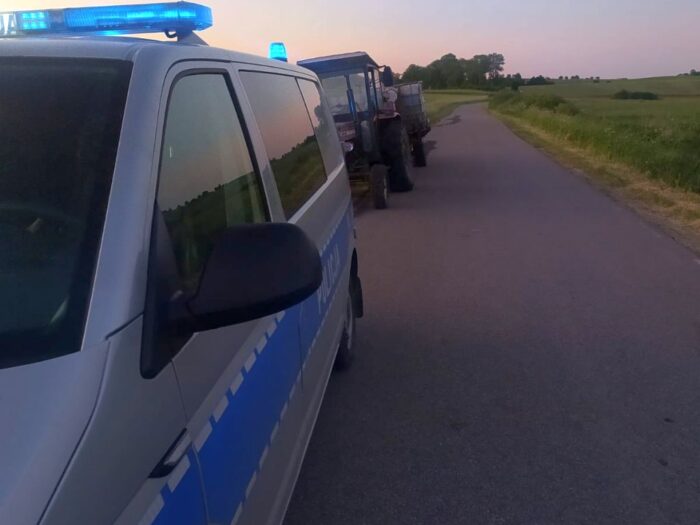 pijani traktorzyści, powiat lidzbarski, gmina Kiwity, Wyszogród, powiat płocki