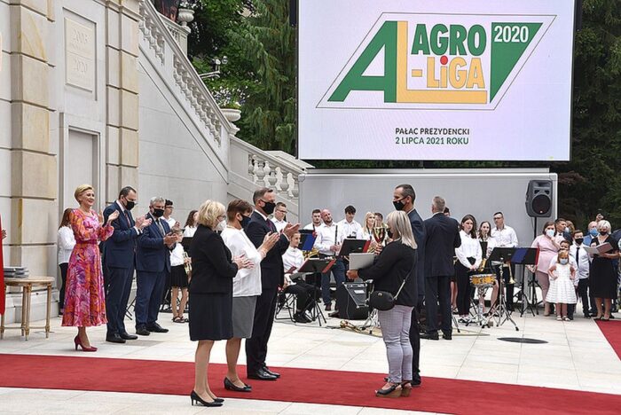 AgroLiga 2020, Andrzej Duda, Pałac Prezydencki, Zakład Przetwórstwa Mięsnego GROT